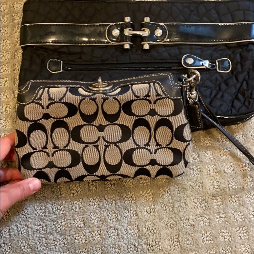 Wristlet and clutch